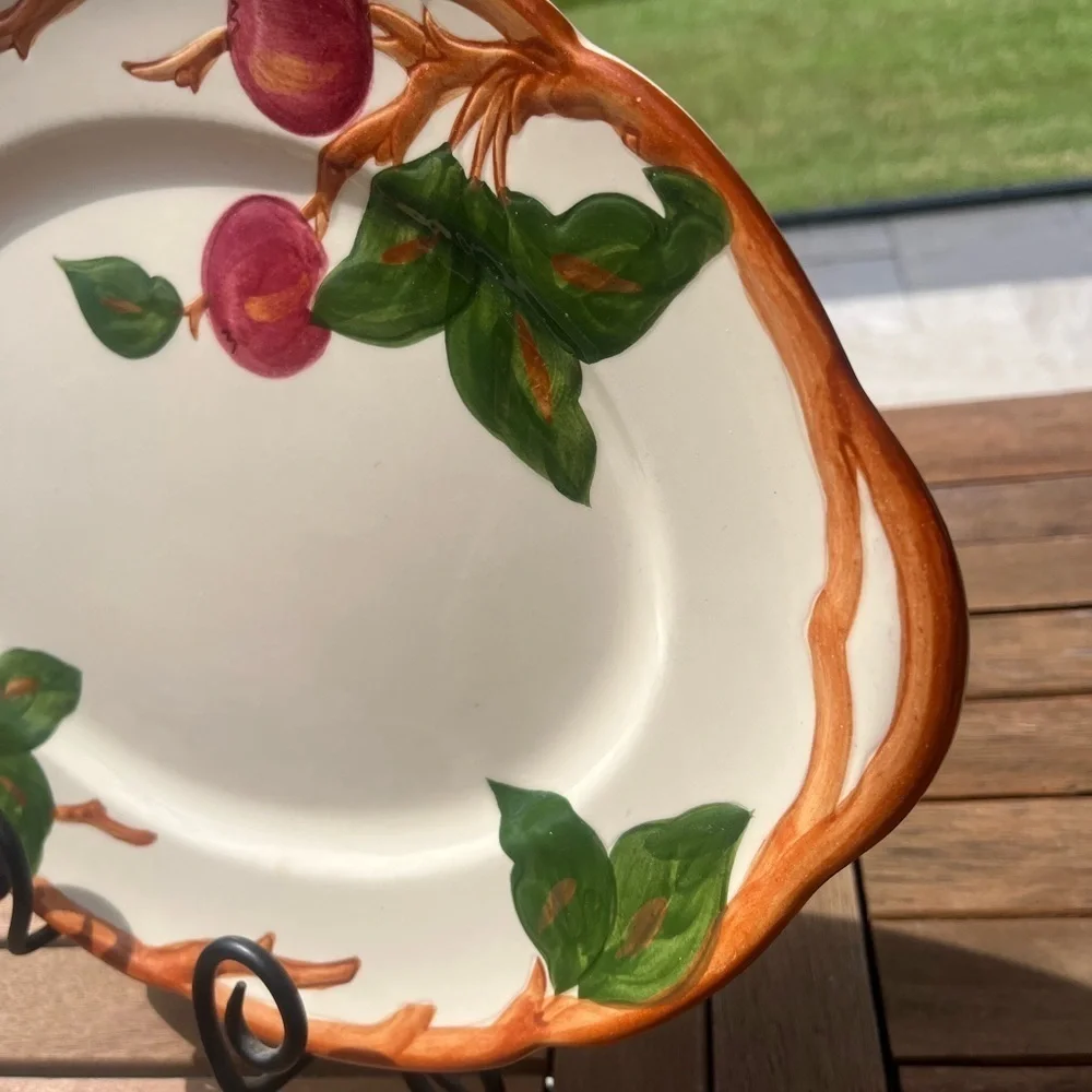 Franciscan Apple Serving Platter 14” Vtg 1960’s USA Earthenware Replacement